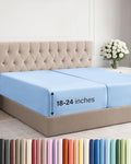 Extra Deep Split King Fitted Sheet by CGKUnlimited