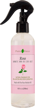 Rose Linen and Room Spray – Natural Pillow Mist by PositiveEssence