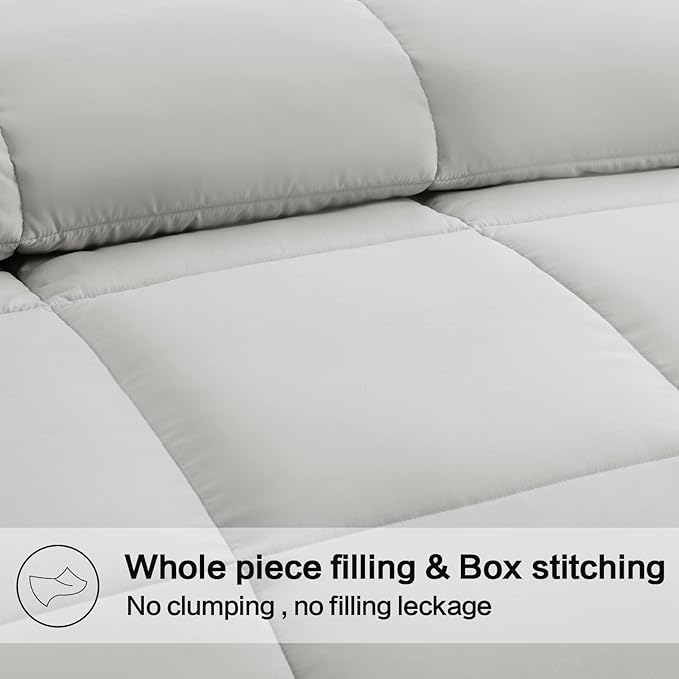 EASELAND Twin Size Down Alternative Comforter - Image 3