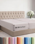 Extra Deep Split King Fitted Sheet by CGKUnlimited