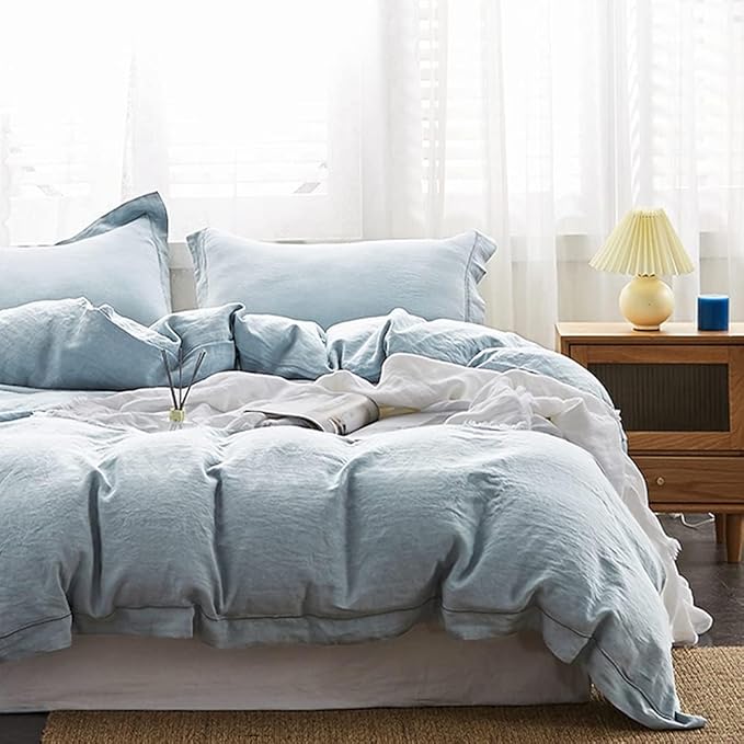 Simple&Opulence 100% Linen Duvet Cover Set by SimpleOpulence