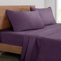 Mejoroom Striped King Size Bed Sheet Set by Mejoroom