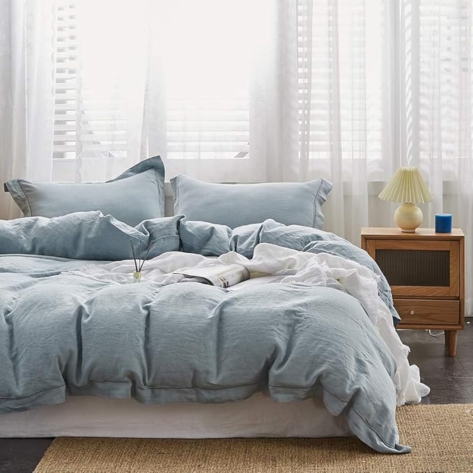 Simple&Opulence 100% Linen Duvet Cover Set by SimpleOpulence