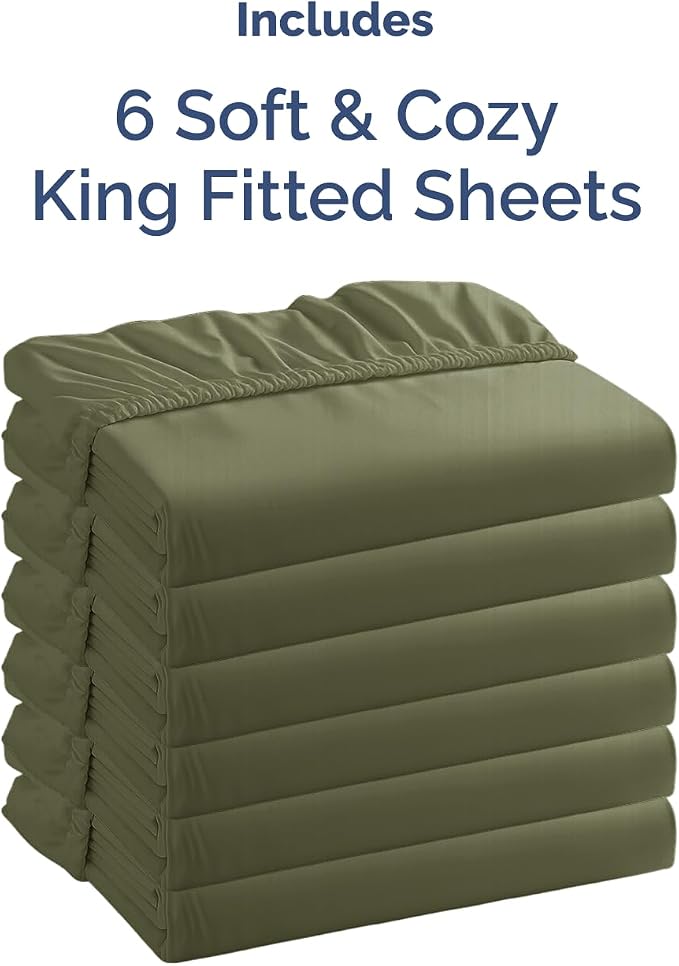 King Size Fitted Bed Sheet - Image 4