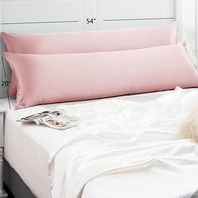 Satin Body Pillow Pillowcase 1pc, Silky Body Pillow Cover Similar to Silk - Image 4