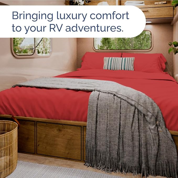 RV Short Queen Sheet Set 60 X 75 - Image 8