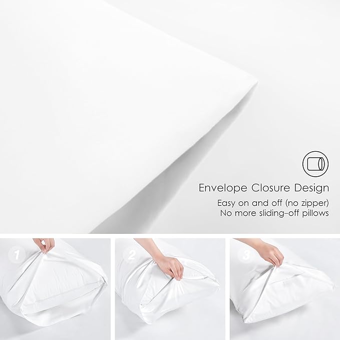 Love's cabin Twin Comforter Set White, 5 Pieces Twin Bed in a Bag, All Season - Image 6
