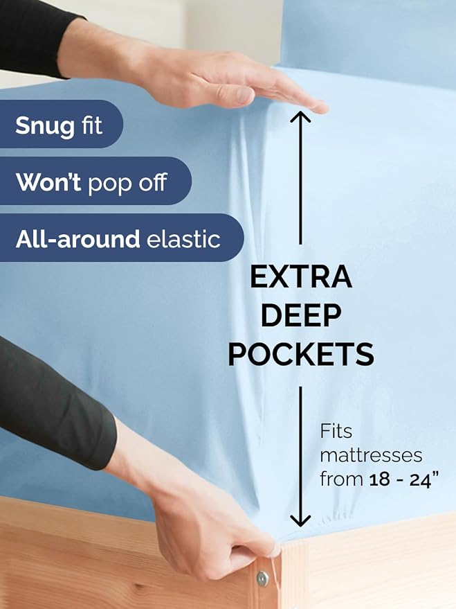 Extra Deep King Sheet Set - Image 3