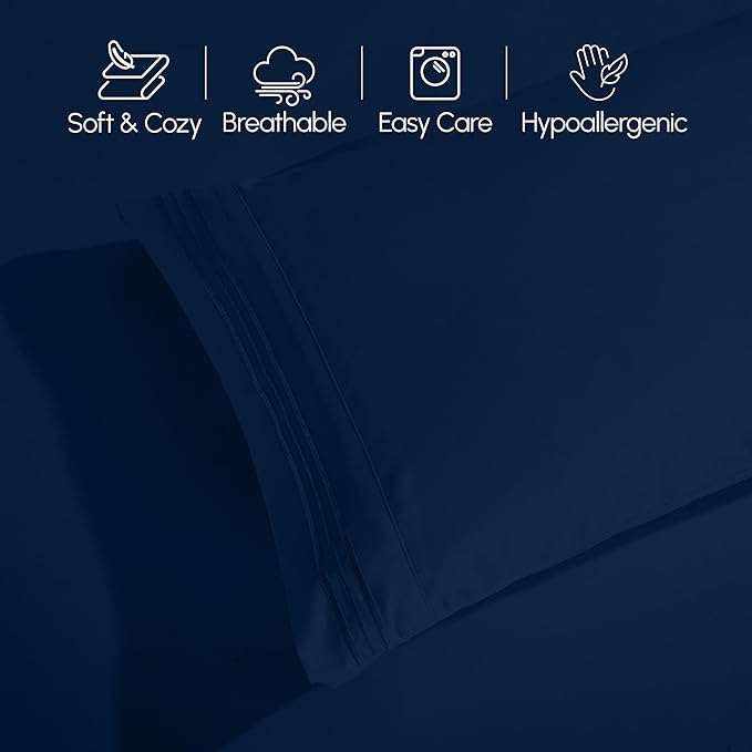 Elegant Comfort Luxurious 1500 Premium Hotel Quality Microfiber Three Line - Image 5