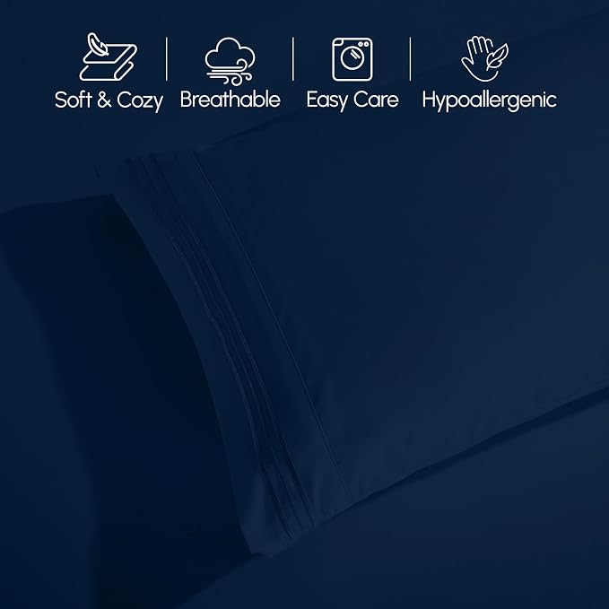 Elegant Comfort Luxurious 1500 Premium Hotel Quality Microfiber Three Line - Image 6