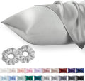 Standard Satin Pillowcase for Hair 2pc, Similar to Silk Pillow Cases, Easier by Vielit