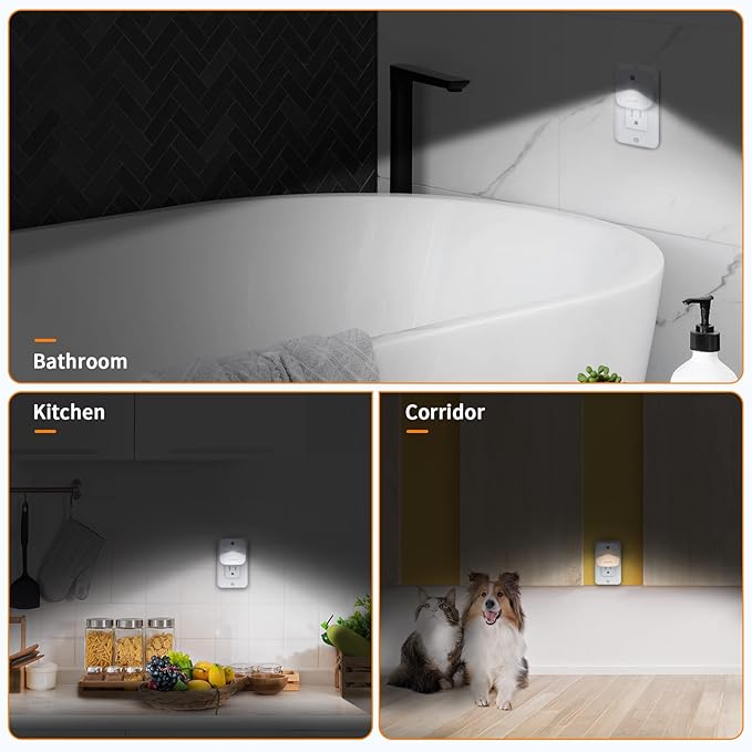 LuxLumin LED Night Lights Plug into Wall - Image 6