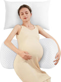 Pregnancy Pillow Cooling for Sleeping, Detachable and Adjustable Double-Sided by DONAMA