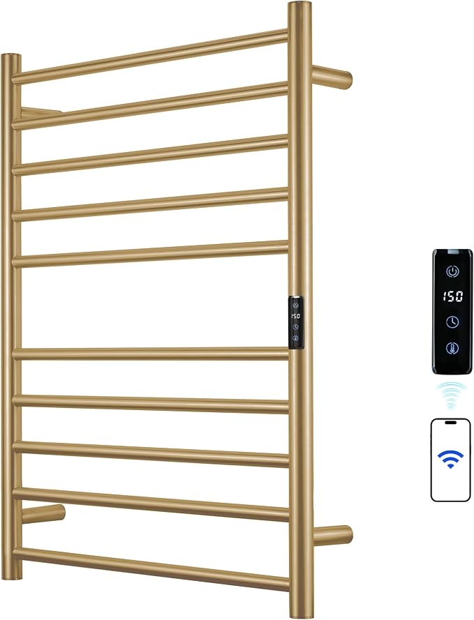 Electric Towel Rack with Voice Control by SHARNDY