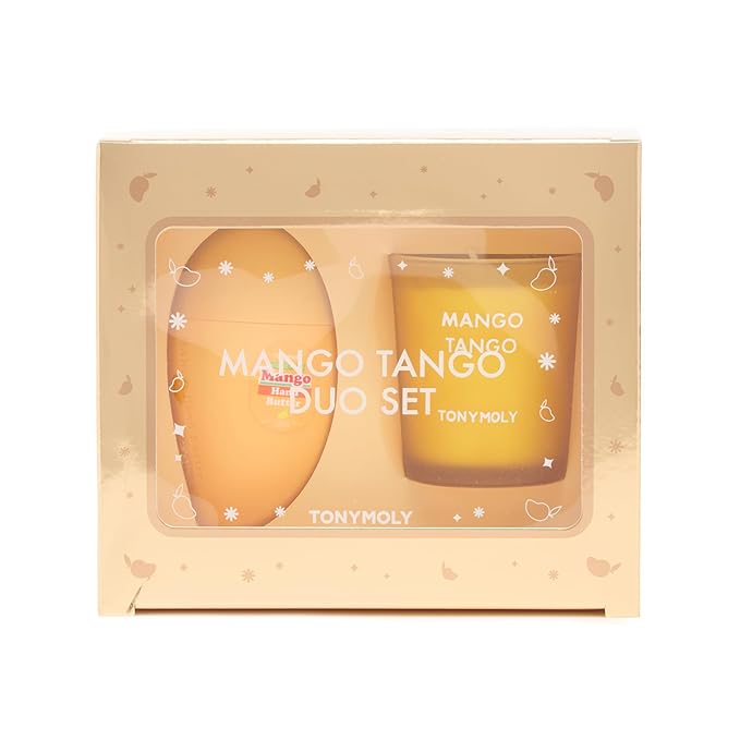 TONYMOLY Mango Tango Duo Gift Set – Nourishing Mango Hand Butter by TONYMOLY