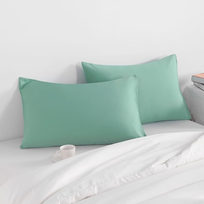 NTBAY King Pillow Cases Set of 2, 2 Pack Brushed Microfiber 20x40 Pillow Cases - Image 2