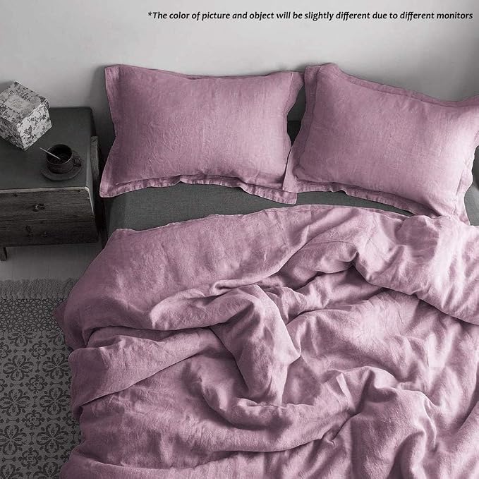 Simple&Opulence 100% Linen Duvet Cover Set - Image 7