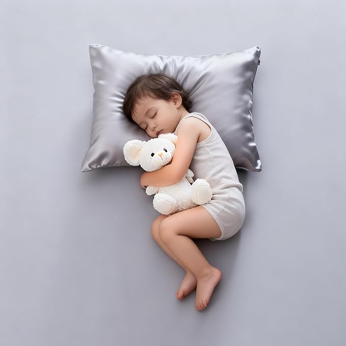 4 Pack Cooling Toddler Pillow Cases, Viscose Derived from Bamboo Small Pillow by ShunjieHome