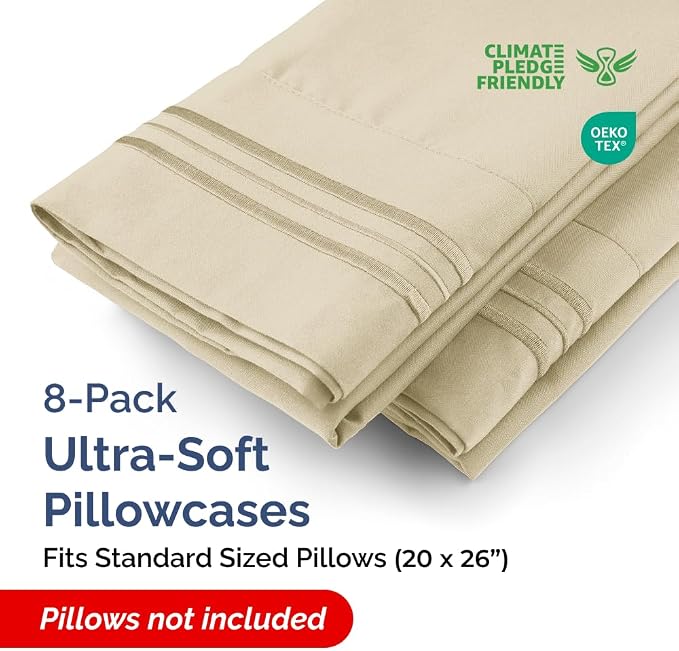 Standard Pillow Cases Set of 8 - Image 2