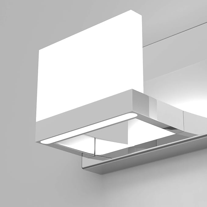 Tipace LED Modern Bathroom Vanity Light Fixtures, 7 Lights Chrome Vanity - Image 3