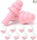 Ear Plugs, Reusable Earplugs for Sleeping Noise Cancelling – Super Soft by YUNHAN+HN