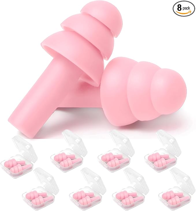 Ear Plugs, Reusable Earplugs for Sleeping Noise Cancelling – Super Soft by YUNHAN+HN