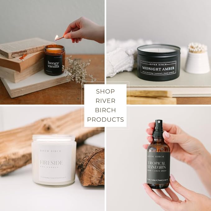 River Birch Birch + Vanilla Scented Linen and Room Spray | Home Fragrance | 4 - Image 5