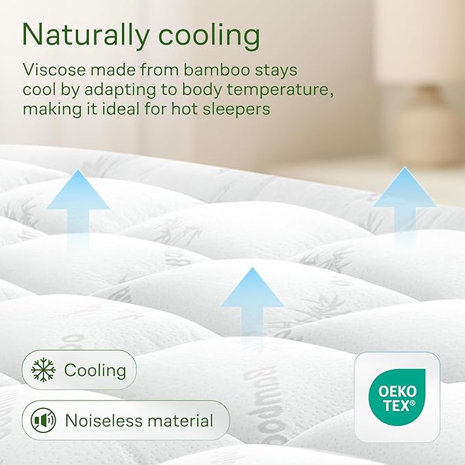 Niagara Ultra Soft Queen RV Size Mattress Topper - Image 3