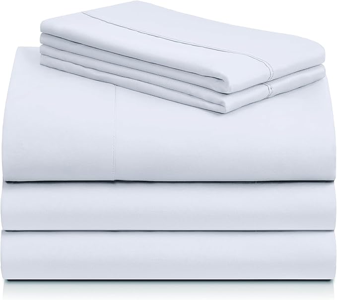 LuxClub 5 PC Sheet Set Bed Sheets Deep Pockets 16" Eco Friendly Wrinkle Free - Image 8