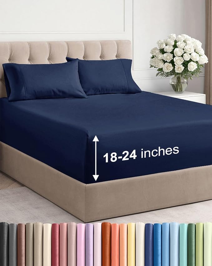 Extra Deep Twin Sheet Set by CGKUnlimited