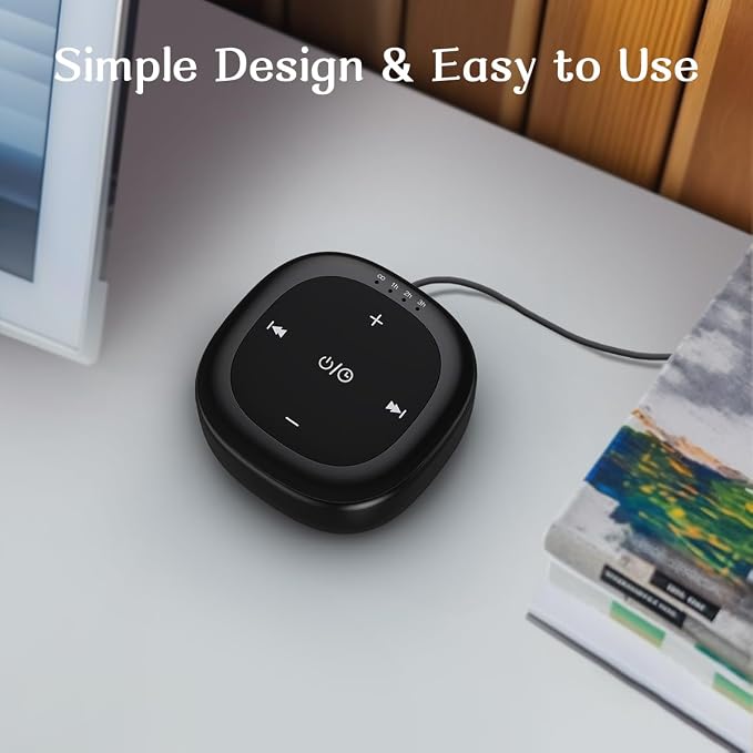 White Noise Sound Machine with 30 Soothing Sounds 36 Adjustable Volume Brown - Image 5