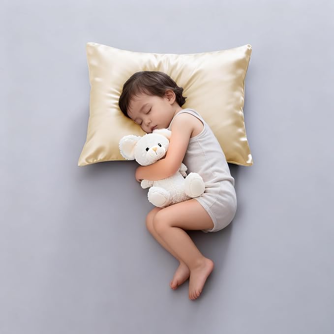 4 Pack Cooling Toddler Pillow Cases, Viscose Derived from Bamboo Small Pillow by ShunjieHome