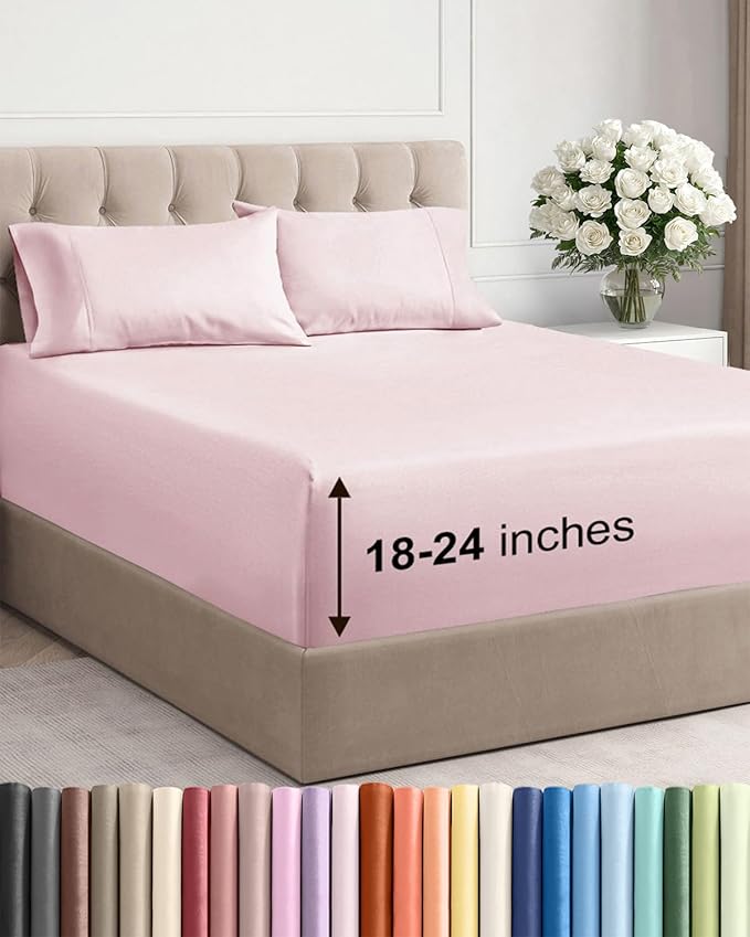 Extra Deep Twin Sheet Set by CGKUnlimited