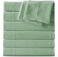 Maple&Stone Full Flat Sheet 6 Pack, Premium Soft & Breathable, Brushed by MapleStone
