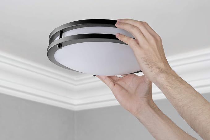 LB72120 LED Flush Mount Ceiling Light, 12 inch, 15W Dimmable 1200lm, 3000K Warm - Image 6