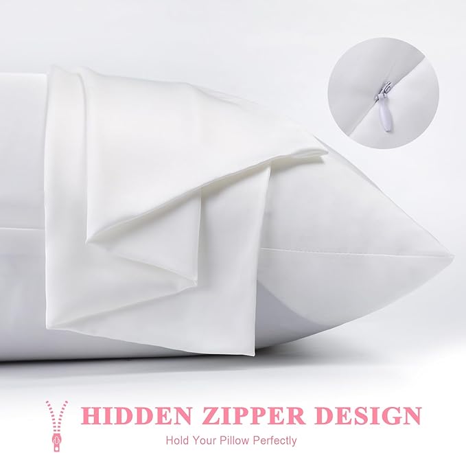 100% Silk Pillowcase 2 Pack for Hair and Skin, Both Sides 23 Momme Grade 6A+ - Image 5
