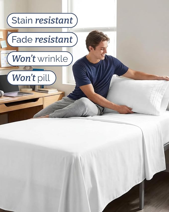 Twin XL 4 Piece Sheet Set - Image 5