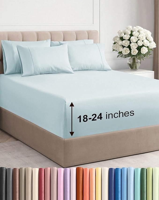 Extra Deep Queen Sheet Set by CGKUnlimited