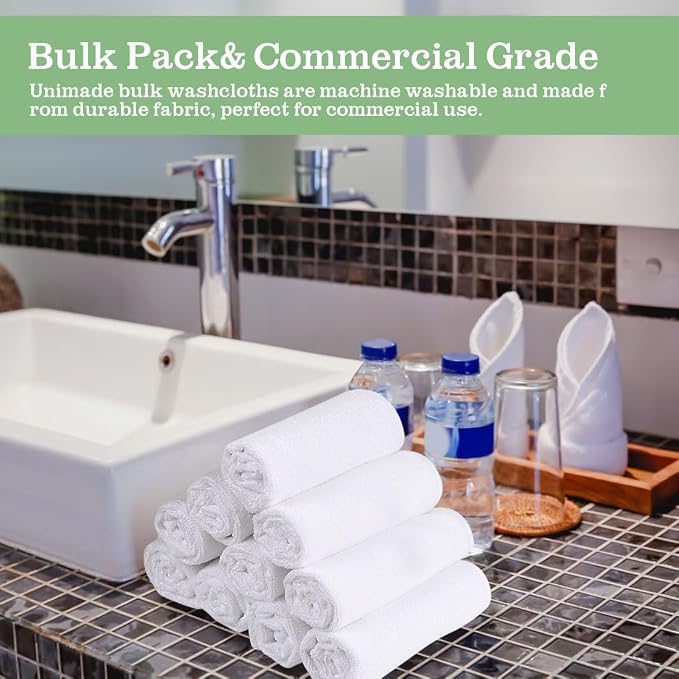 UNIMADE Washcloths Bulk - Image 5