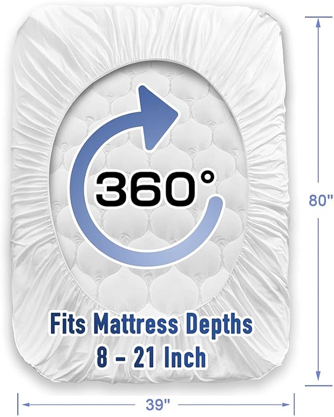 MATBEBY Twin XL Mattress Pad - Image 5