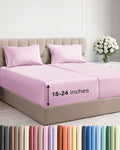 Extra Deep Split King Sheet Set by CGKUnlimited