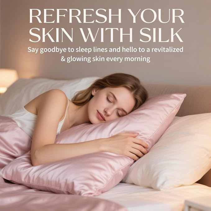Ravmix Silk Pillow Cases 2 Pack - Image 2