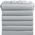 FreshCulture King Fitted Sheets, Bulk Pack of 6, Deep Pocket, Soft Microfiber by FreshCulture