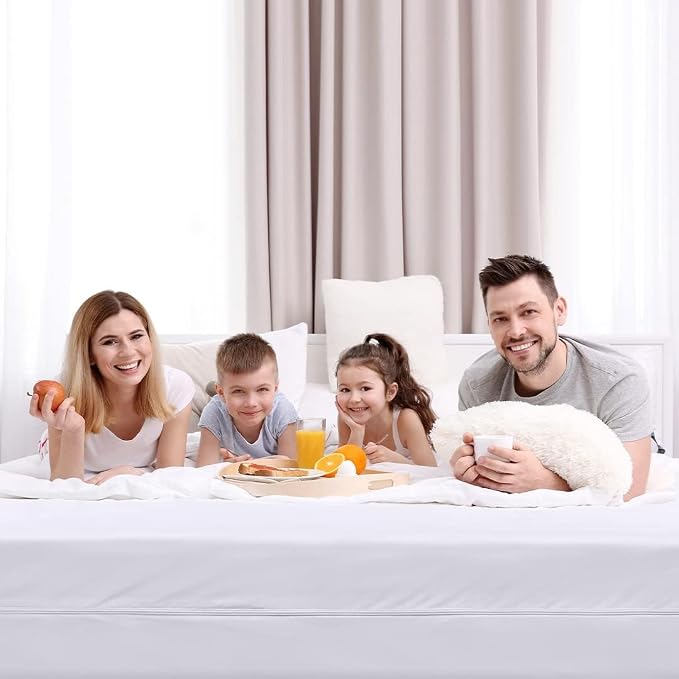 Utopia Bedding Mattress Protector Zippered Queen Size, 100% Waterproof Bed Bug - Image 2