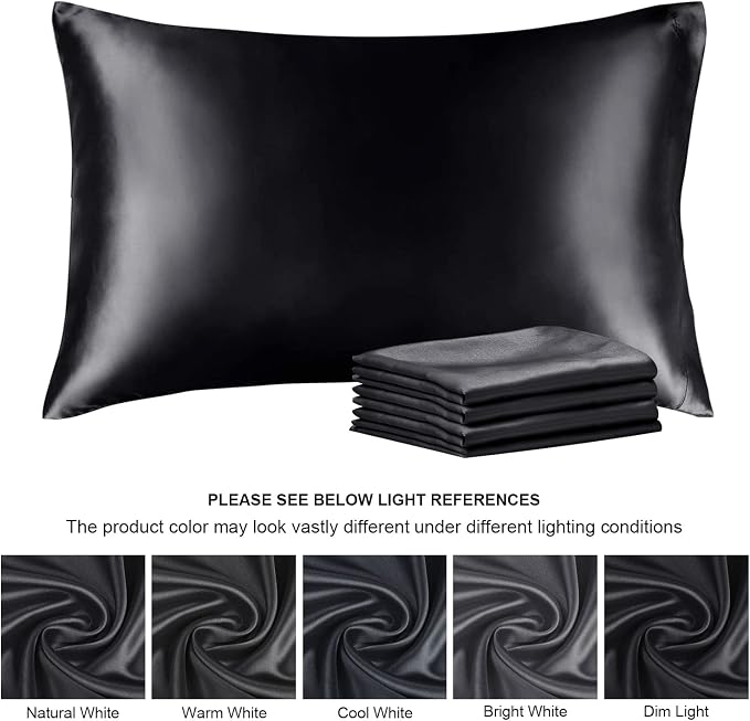 BEDELITE Satin Pillowcase for Hair and Skin, Super Soft Similar to Silk Pillow - Image 7