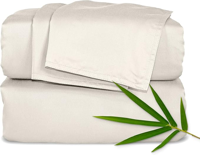 Pure Bamboo Full Sheets, Genuine 100% Organic Viscose Derived from Bamboo Bed by PureBamboo