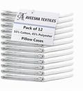Aveesha 12 Pack Poly Cotton Pillow Cases by Aveesha