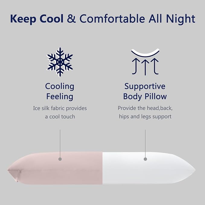 DOWNCOOL Large Body Pillow Insert - Image 4