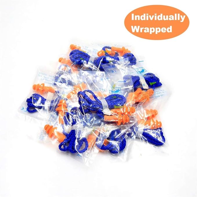 Quality Reusable Earplugs 20 Pair - Image 3