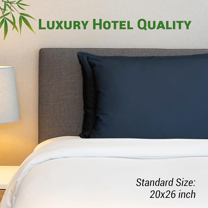 Gogreen Bamboo Rayon Waterproof Pillow Protector, Breathable Pillow Cover - Image 6